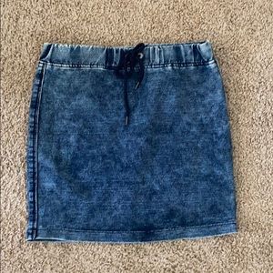 Jean skirt
